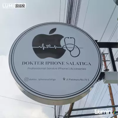 Lumisign Neon Apple