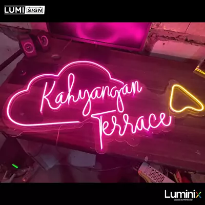 Lumisign Neon Kebanyakan Terrace