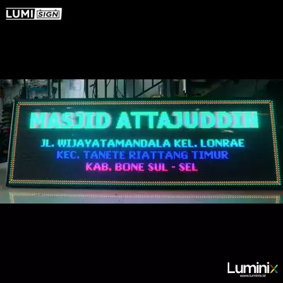 Lumisign Rt Masjid Attaujuddin