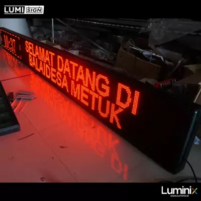 Lumisign Rt Selamat Datang